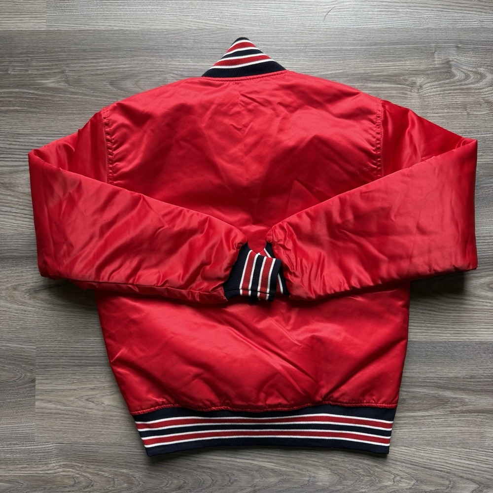 Vintage St. Louis Cardinals Satin Starter Jacket MLB Size Small USA - Picture 10 of 10